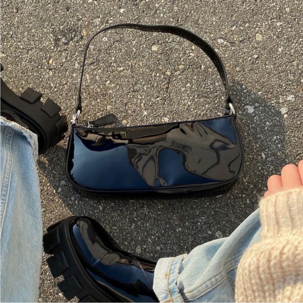 Urban Outfitters Patent Shoulder Bag
